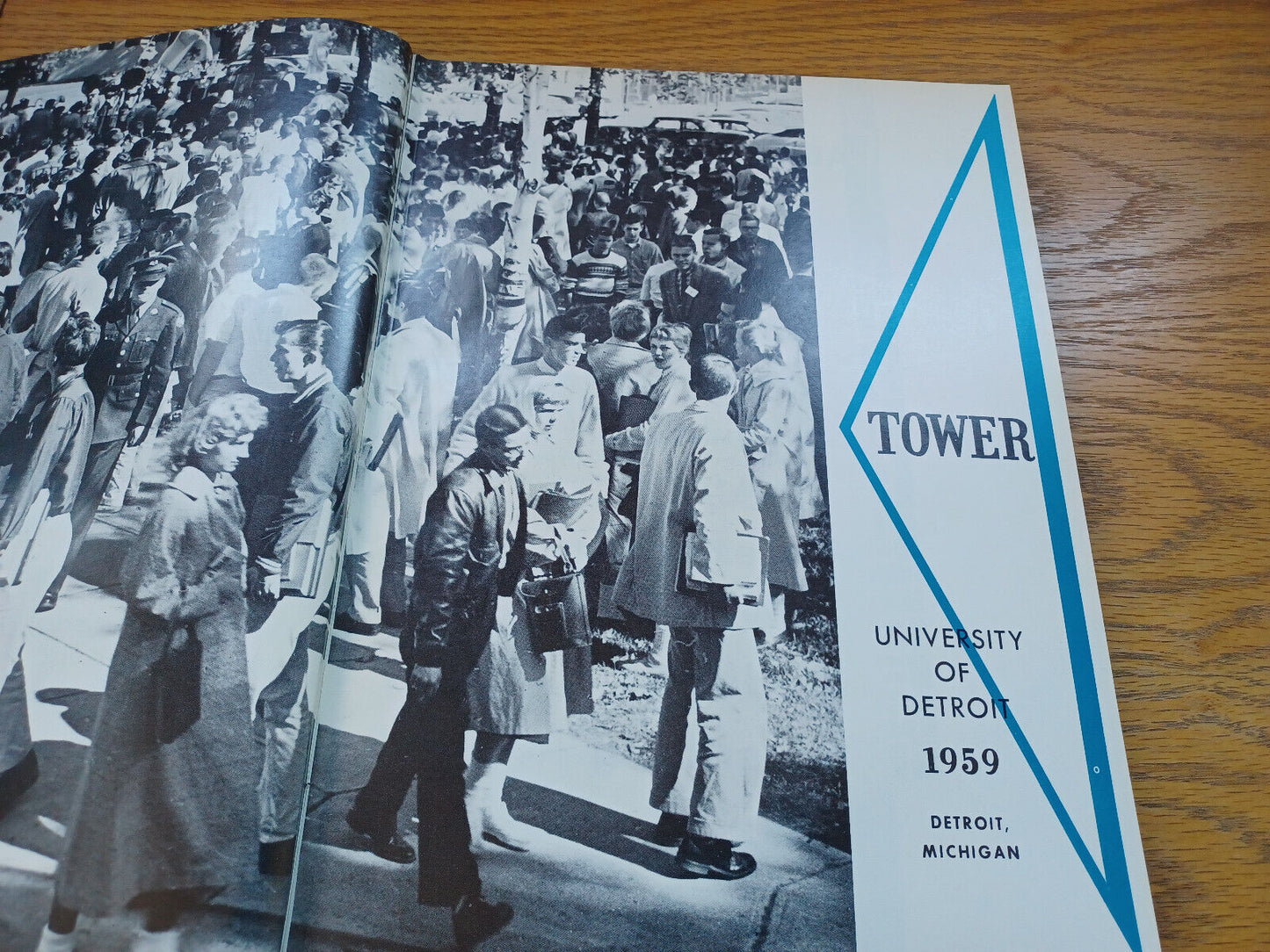 University Of Detroit Tower 1959 Yearbook