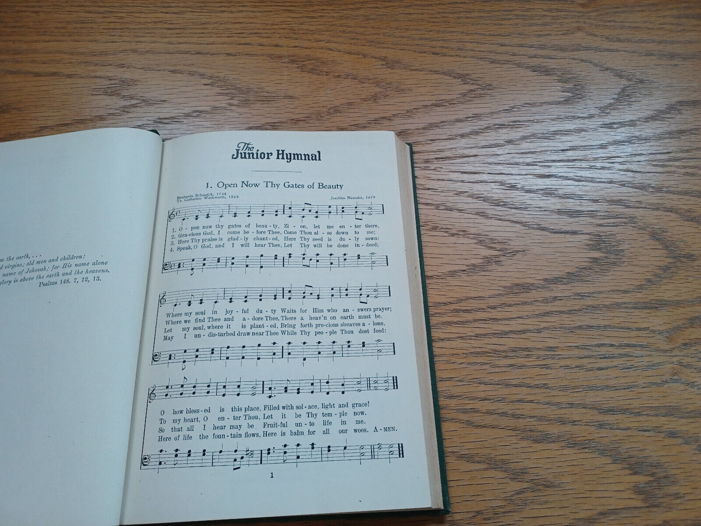 The Junior Hymnal Evangelical Lutheran Augustana Synod 1942