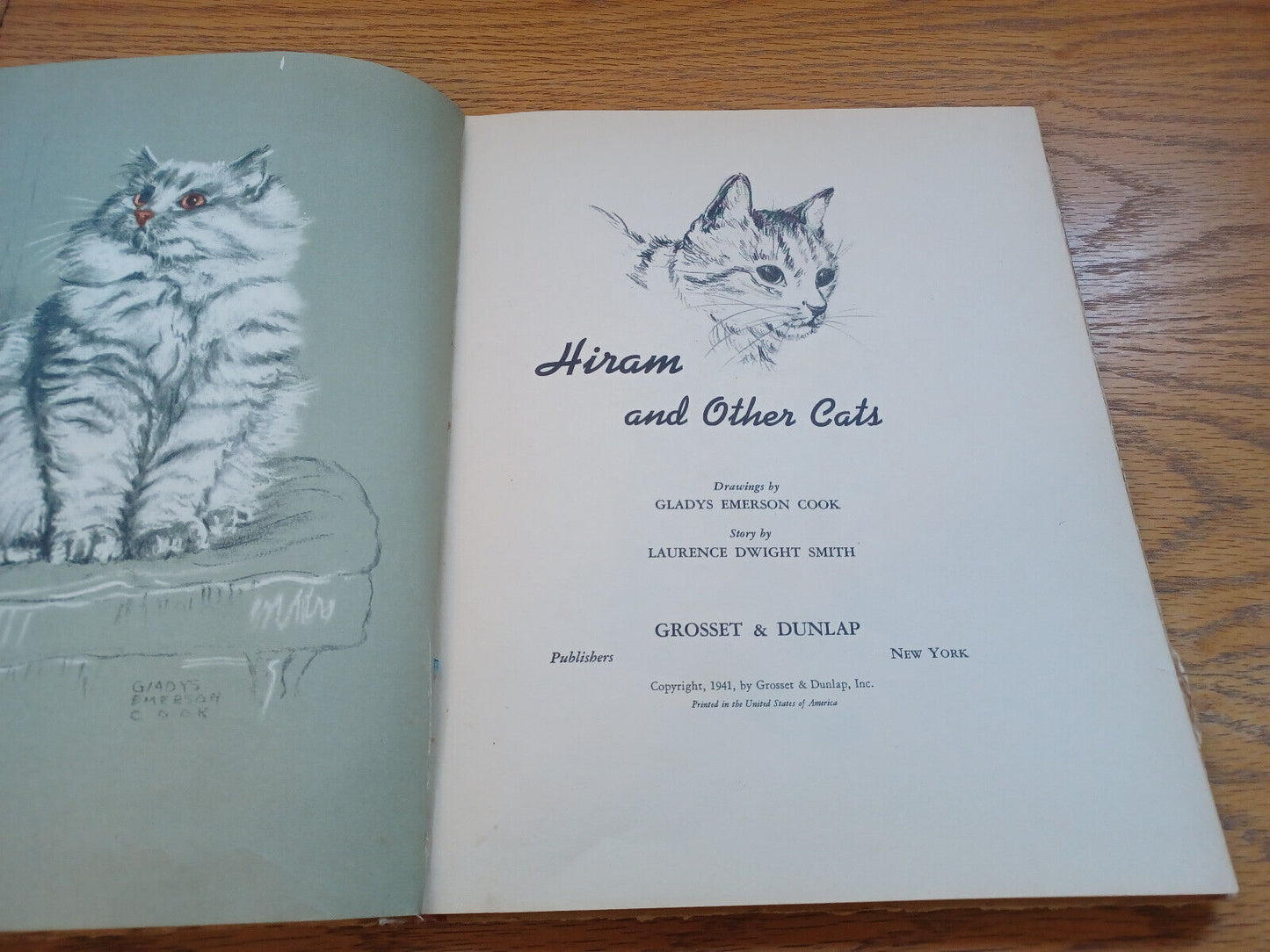 Hiram And Other Cats By Laurence Smith 1941