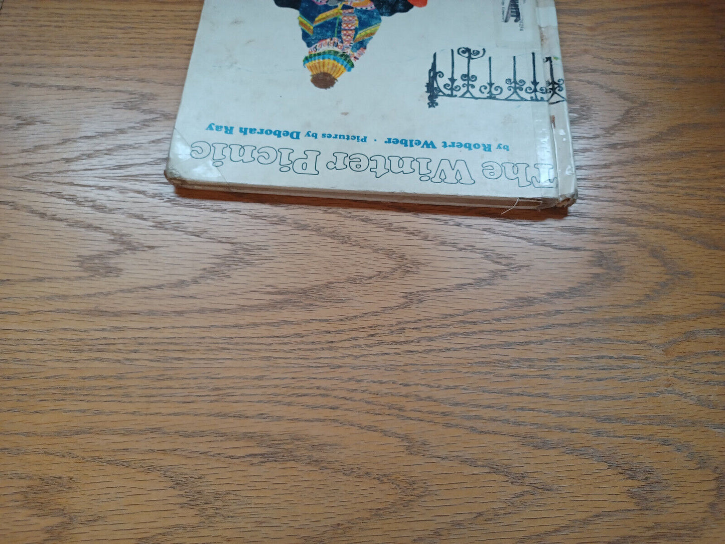 The Winter Picnic By Robert Welber 1970 Library Edition