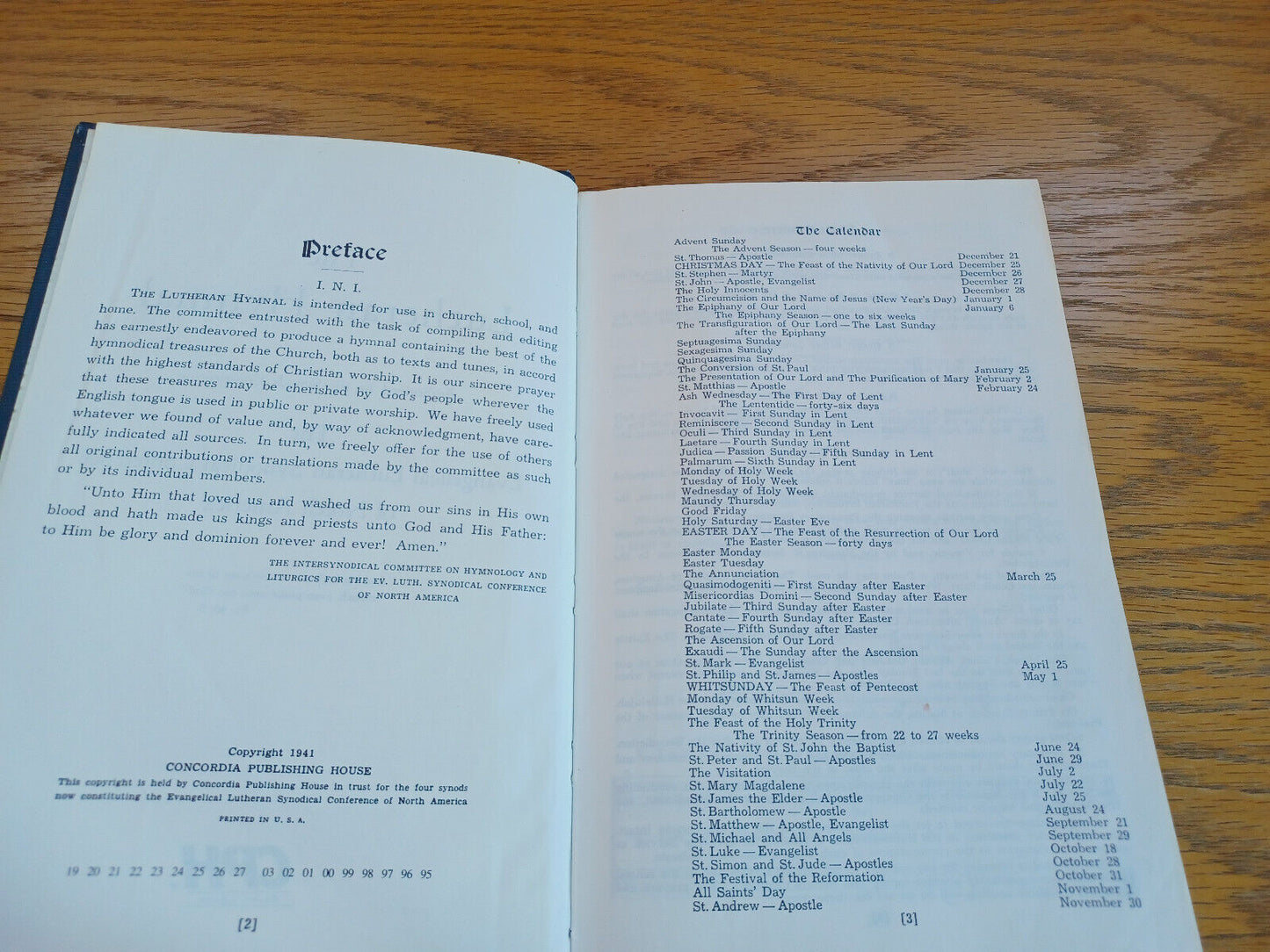 The Lutheran Hymnal Evangelical Lutheran Synodical Conference 1995 Q