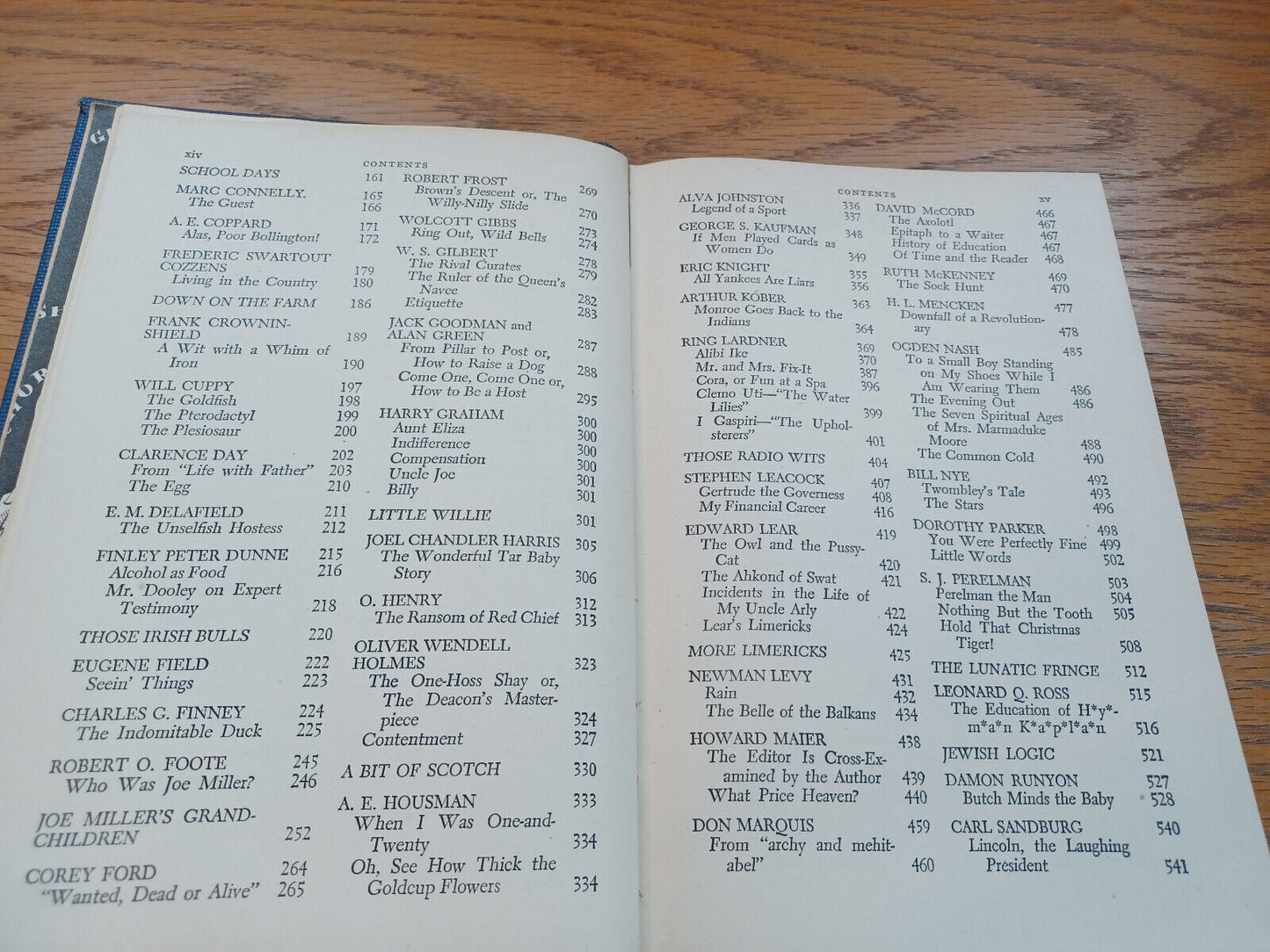 A Treasury Of Laughter By Louis Untermeyer 1946