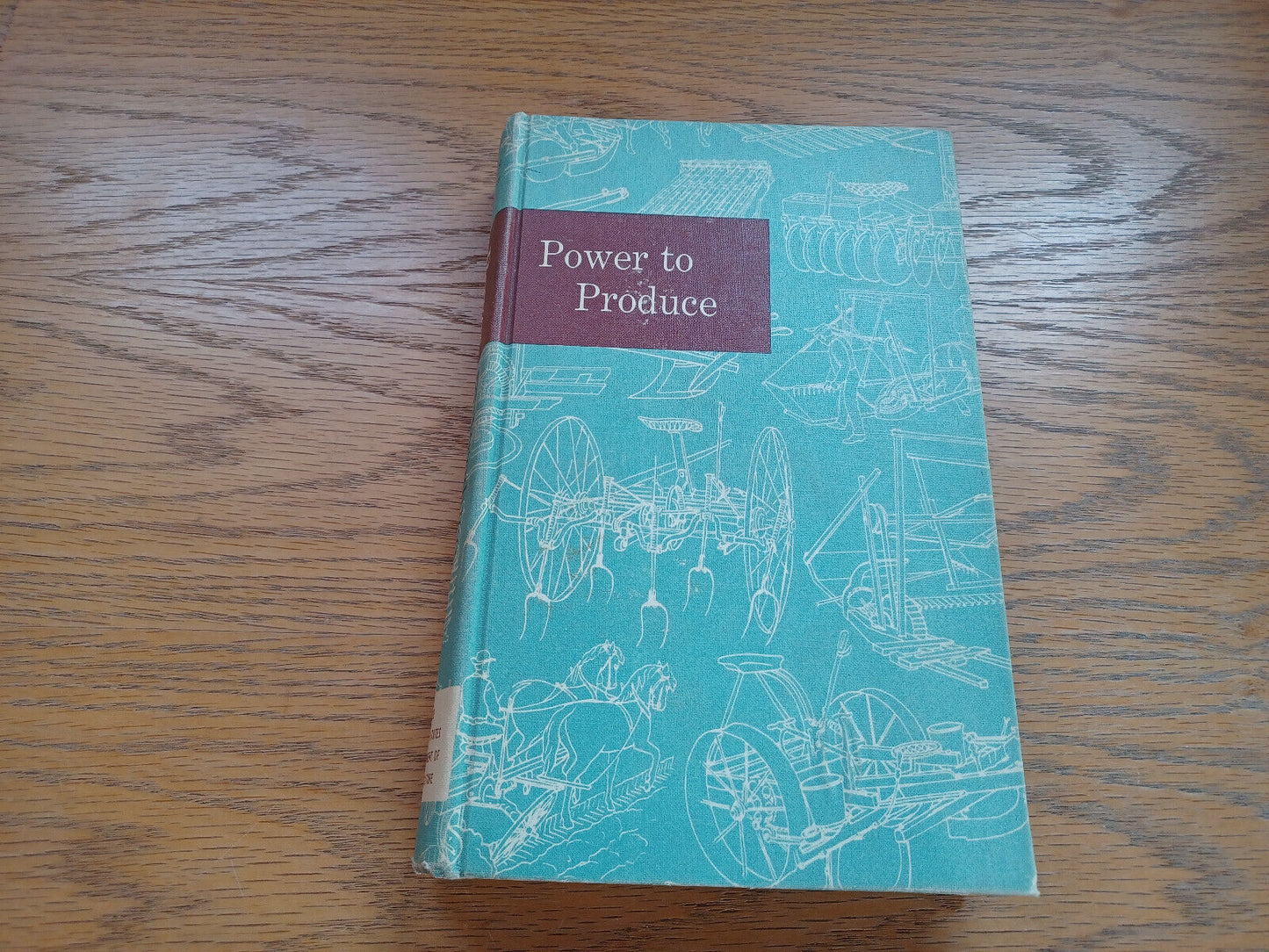 The Yearbook Of Agriculture 1960 Power To Produce By Usda