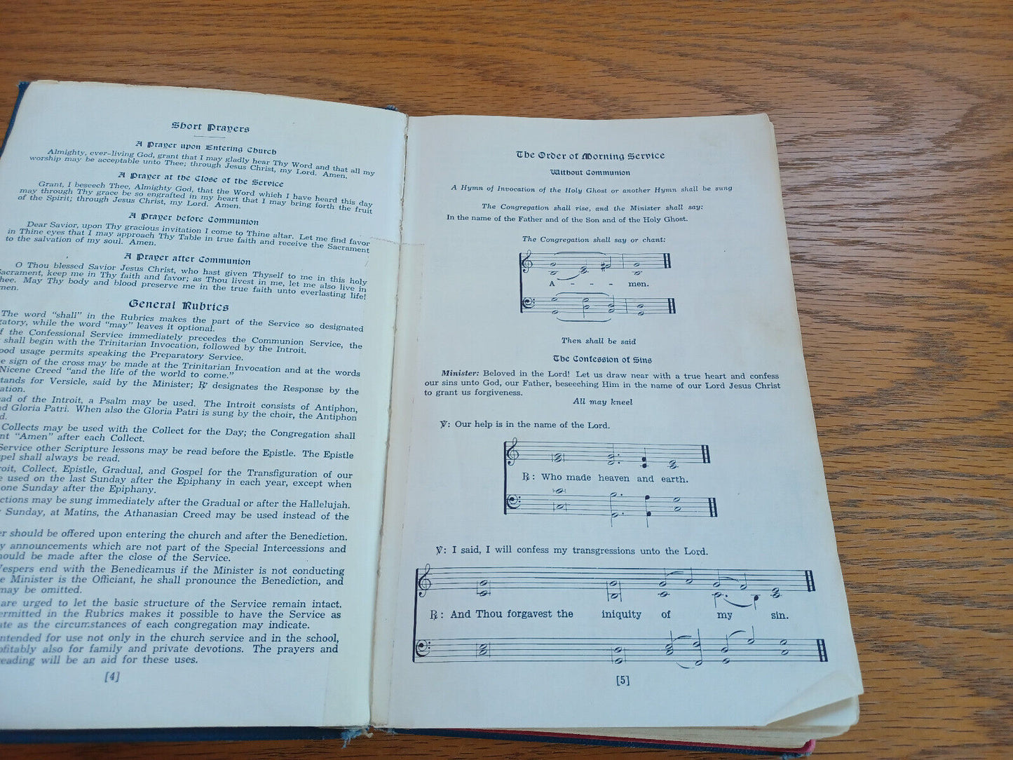 The Lutheran Hymnal Evangelical Lutheran Synodical Conference 1941 F