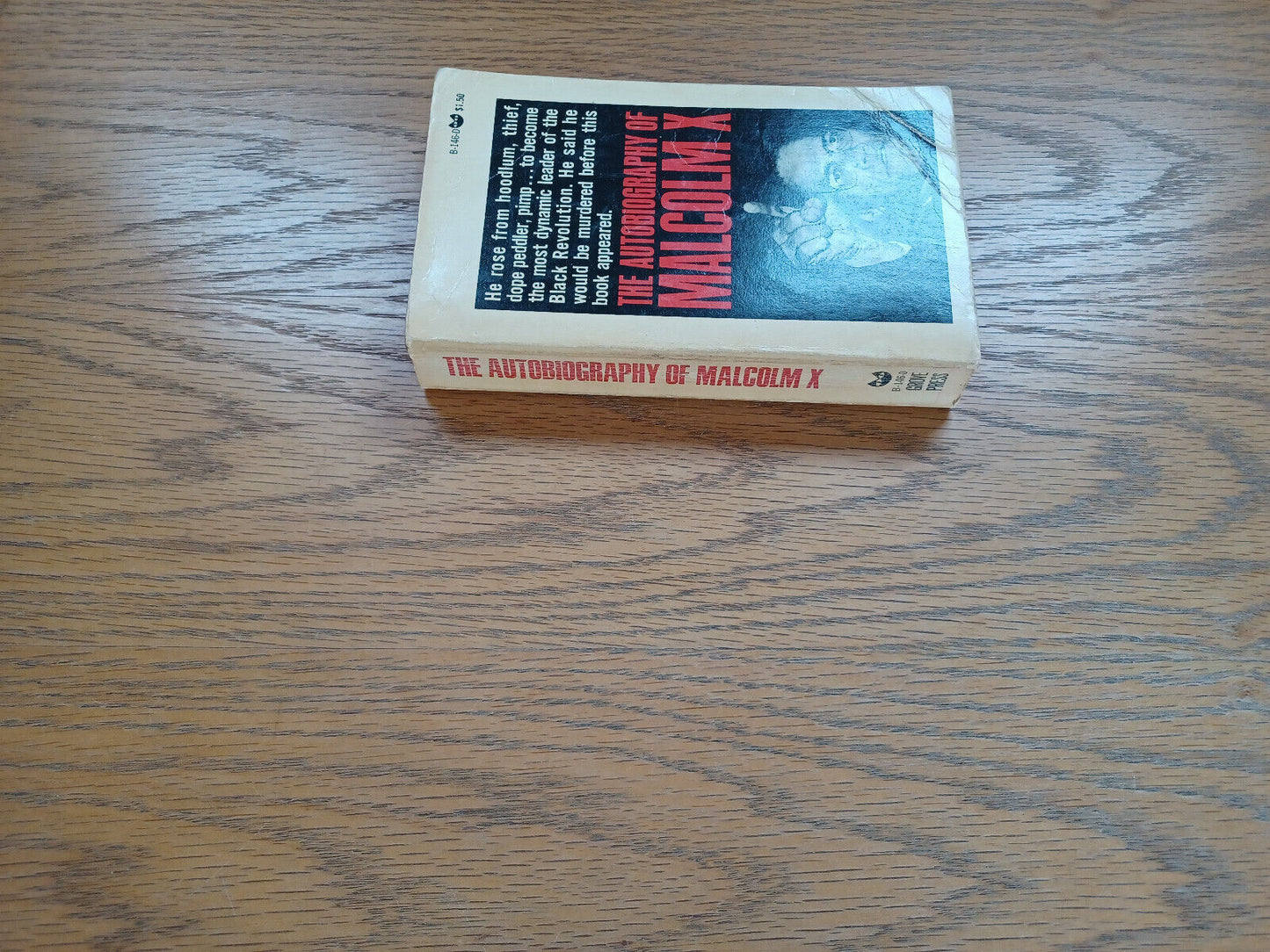 The Autobiography Of Malclom X 1966 Paperback