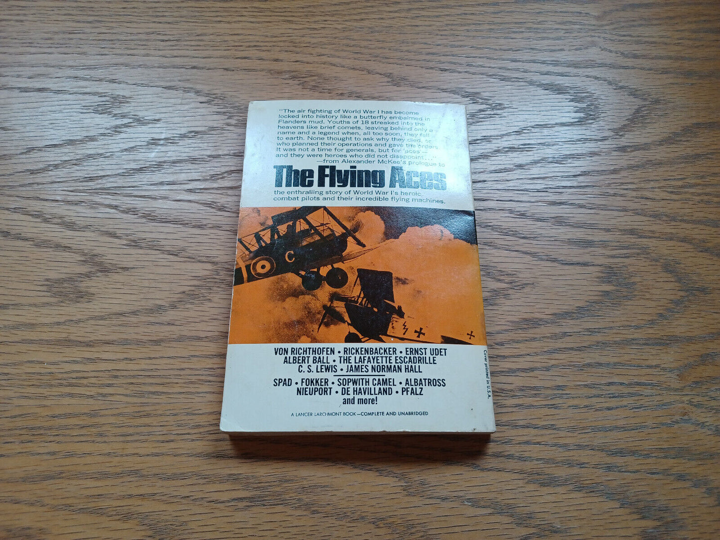 The Flying Aces By Alexander Mckee 1962