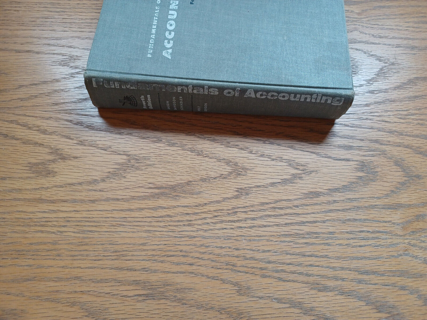 Fundamentals Of Accounting Fourth Edition By Perry Mason 1959