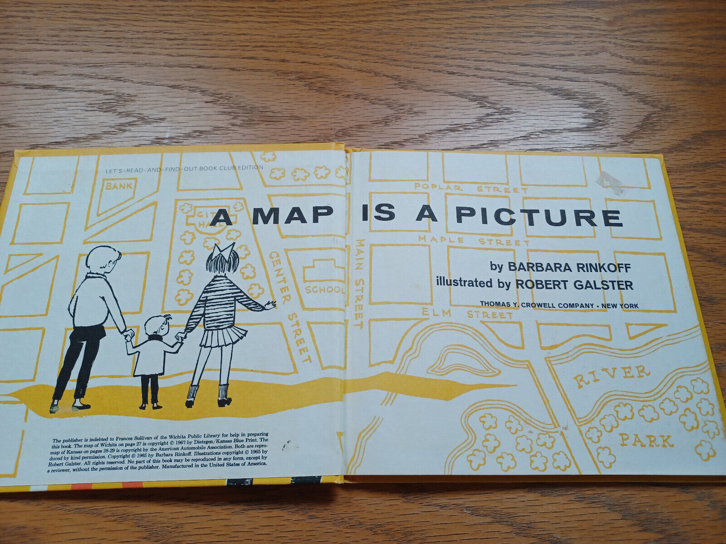 A Map Is A Picture By Barbara Rinkoff 1965