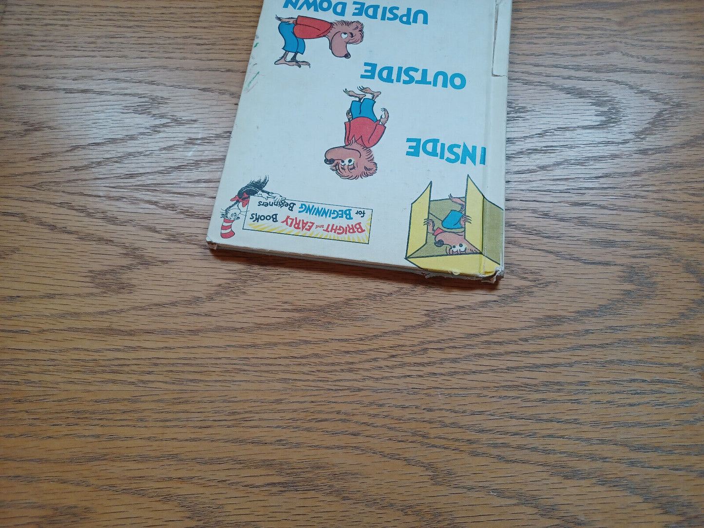Inside Outside Upside Down By Stan Berenstain 1968