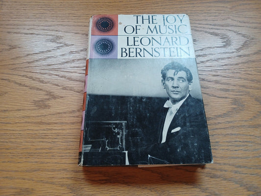 They Joy Of Music By Leonard Bernstein 1959 Dust Jacket