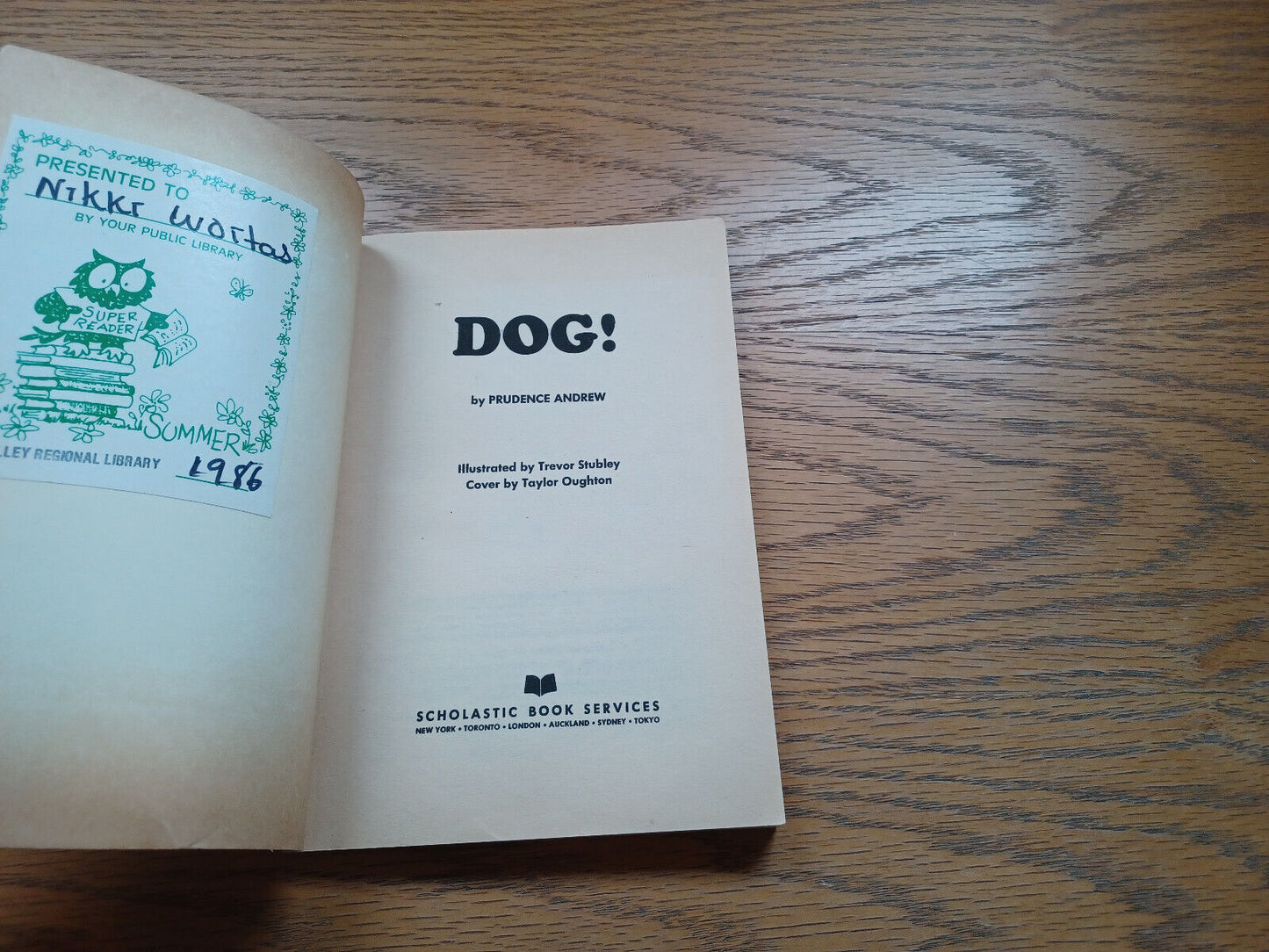 Dog By Prudence Andrew 1973