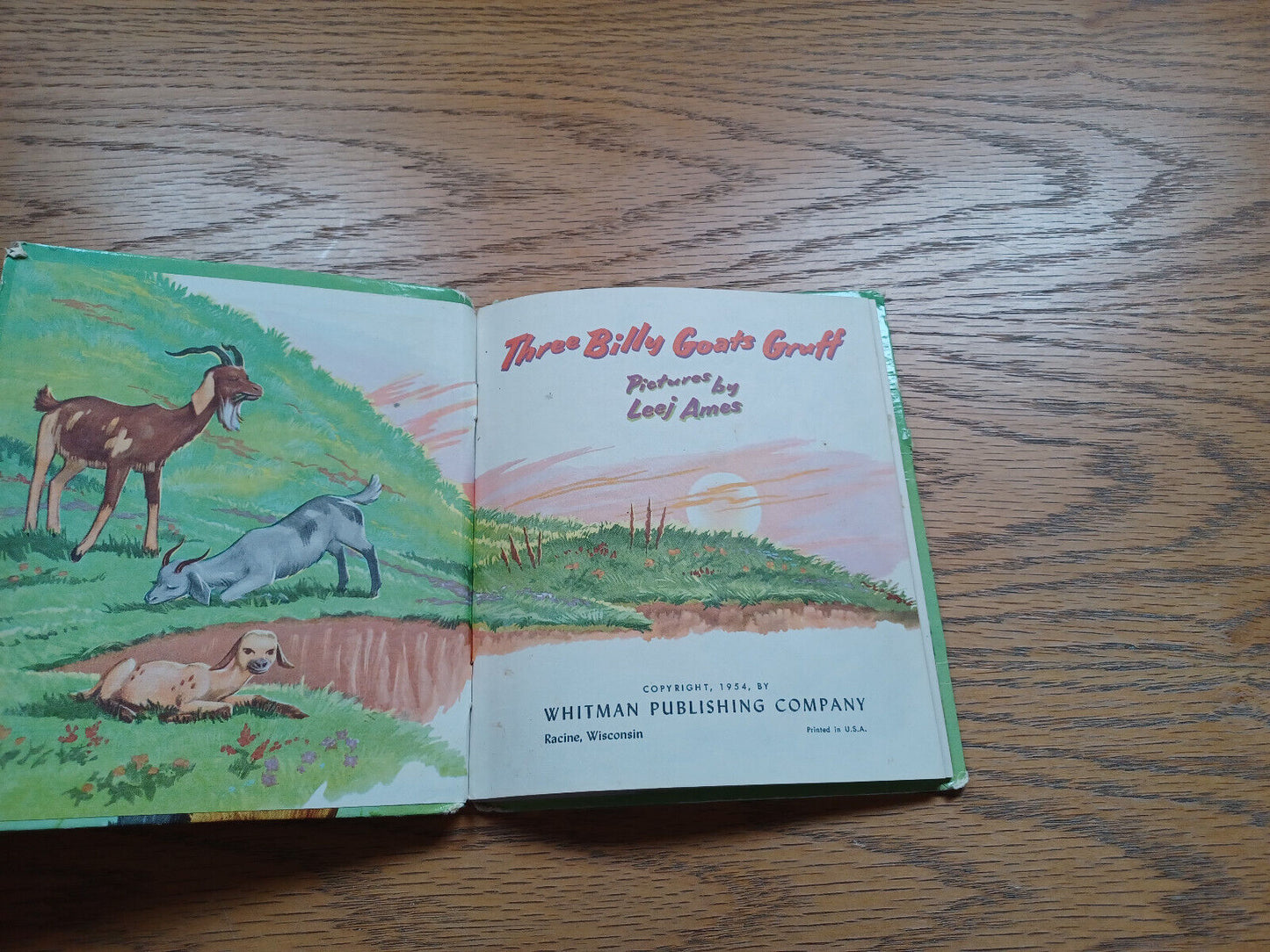 Three Billy Goats Gruff By Leej Ames 1954