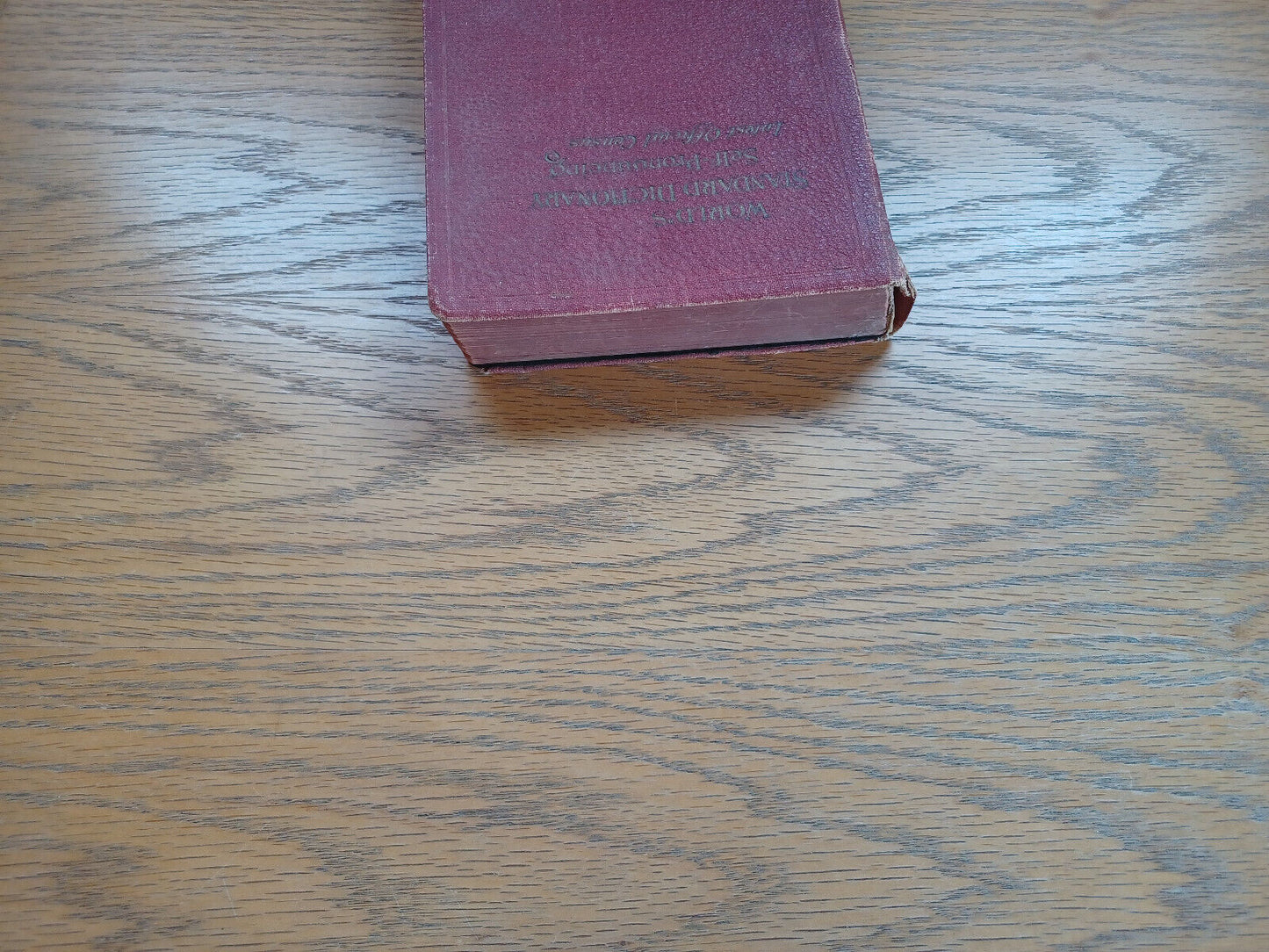 World'S Standard Dictionary Self Pronouncing 1922 C M Stevans