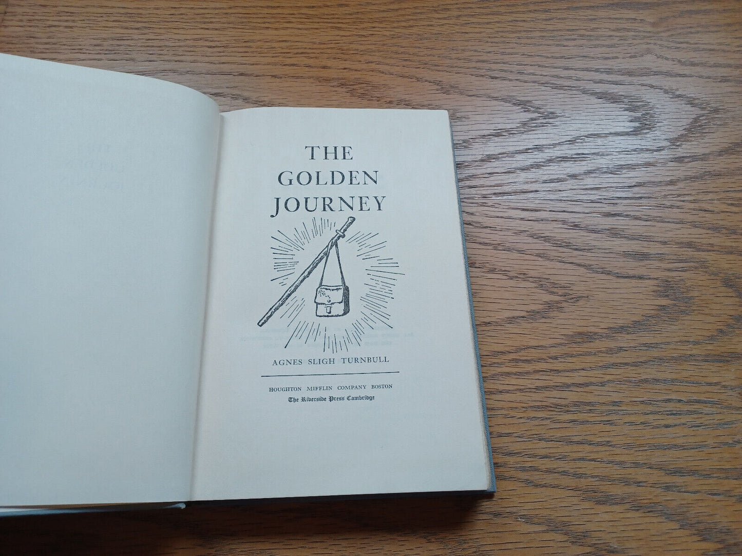 The Golden Journey By Agnes Turnbull 1955