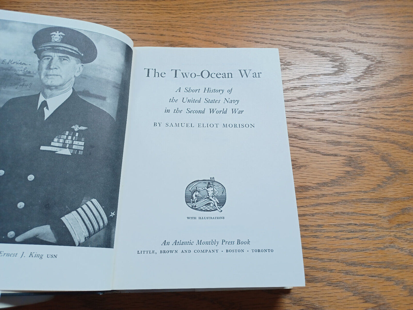 The Two Ocean War By Samuel Morison 1963 Dust Jacket Bce