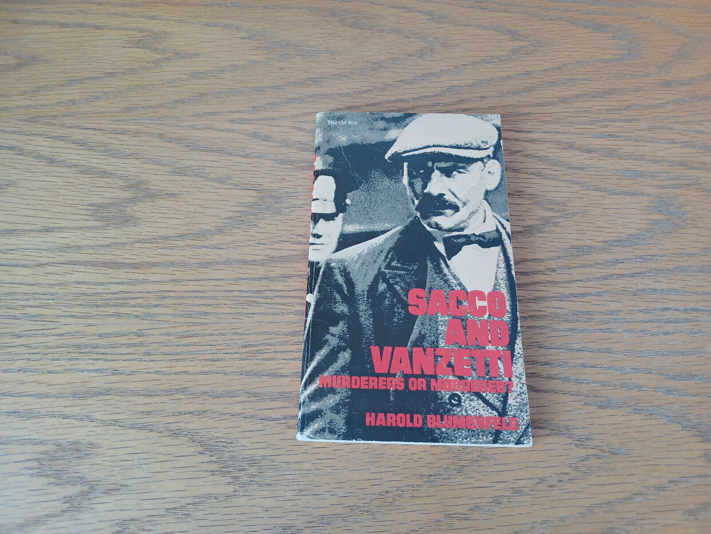 Sacco And Vanzetti Harold Blumenfeld 1972 Paperback Scholastic