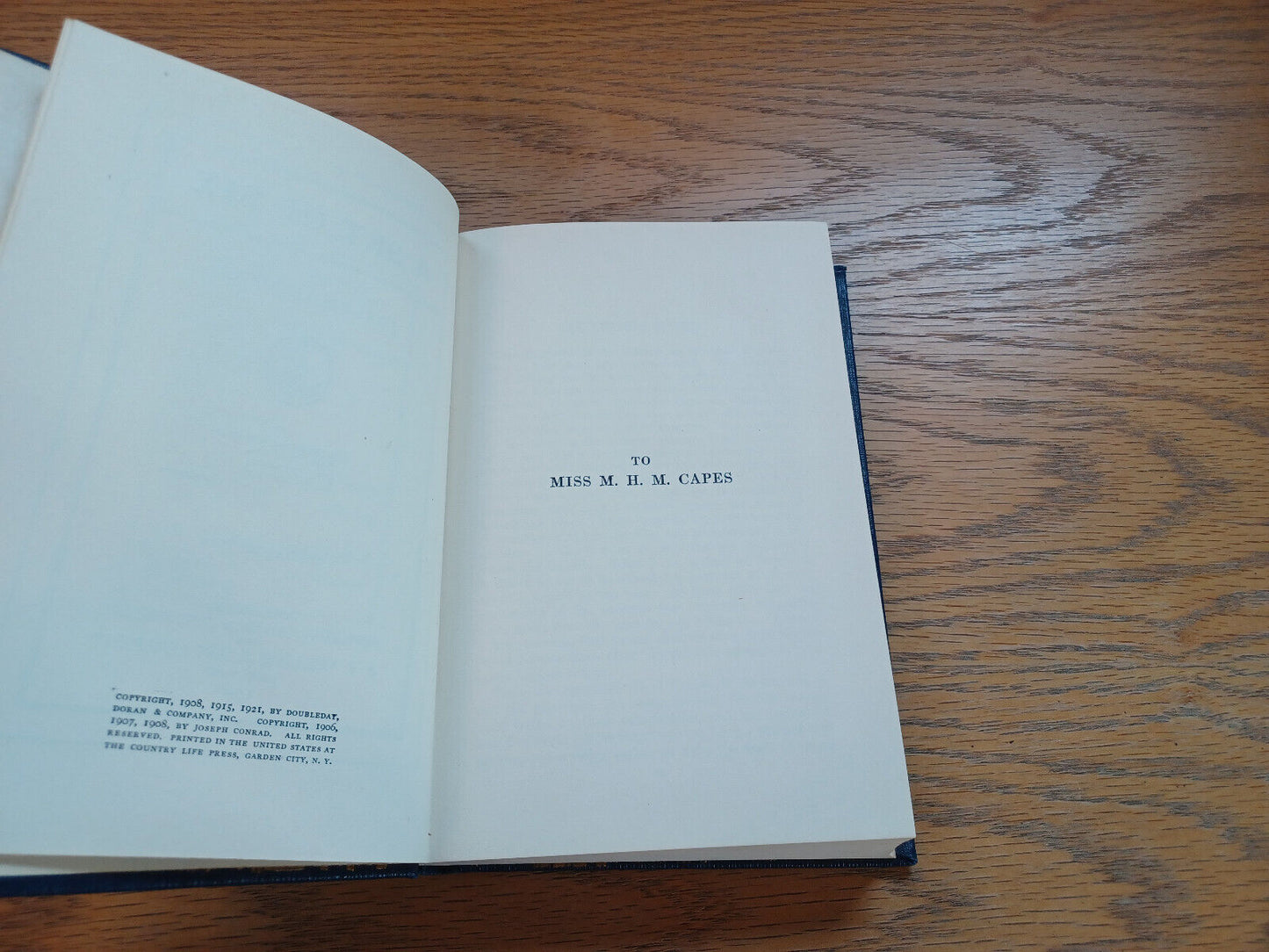 A Set Of Six By Joseph Conrad 1928