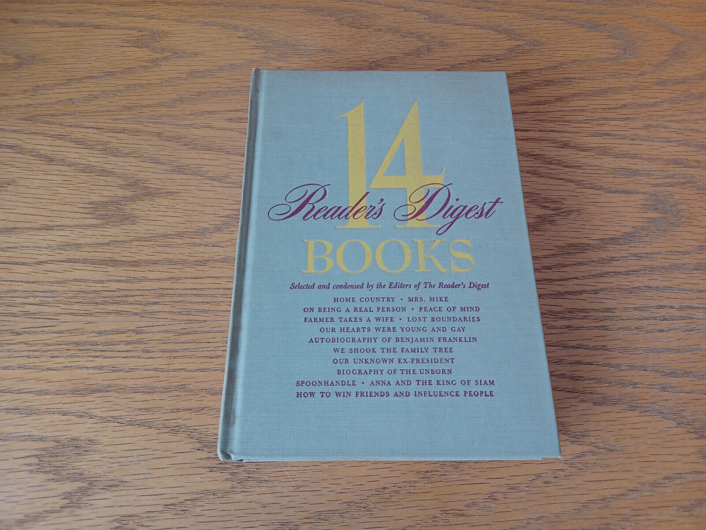 14 Reader's Digest Books 1948 1st Edition Hardcover Reader's Digest Association