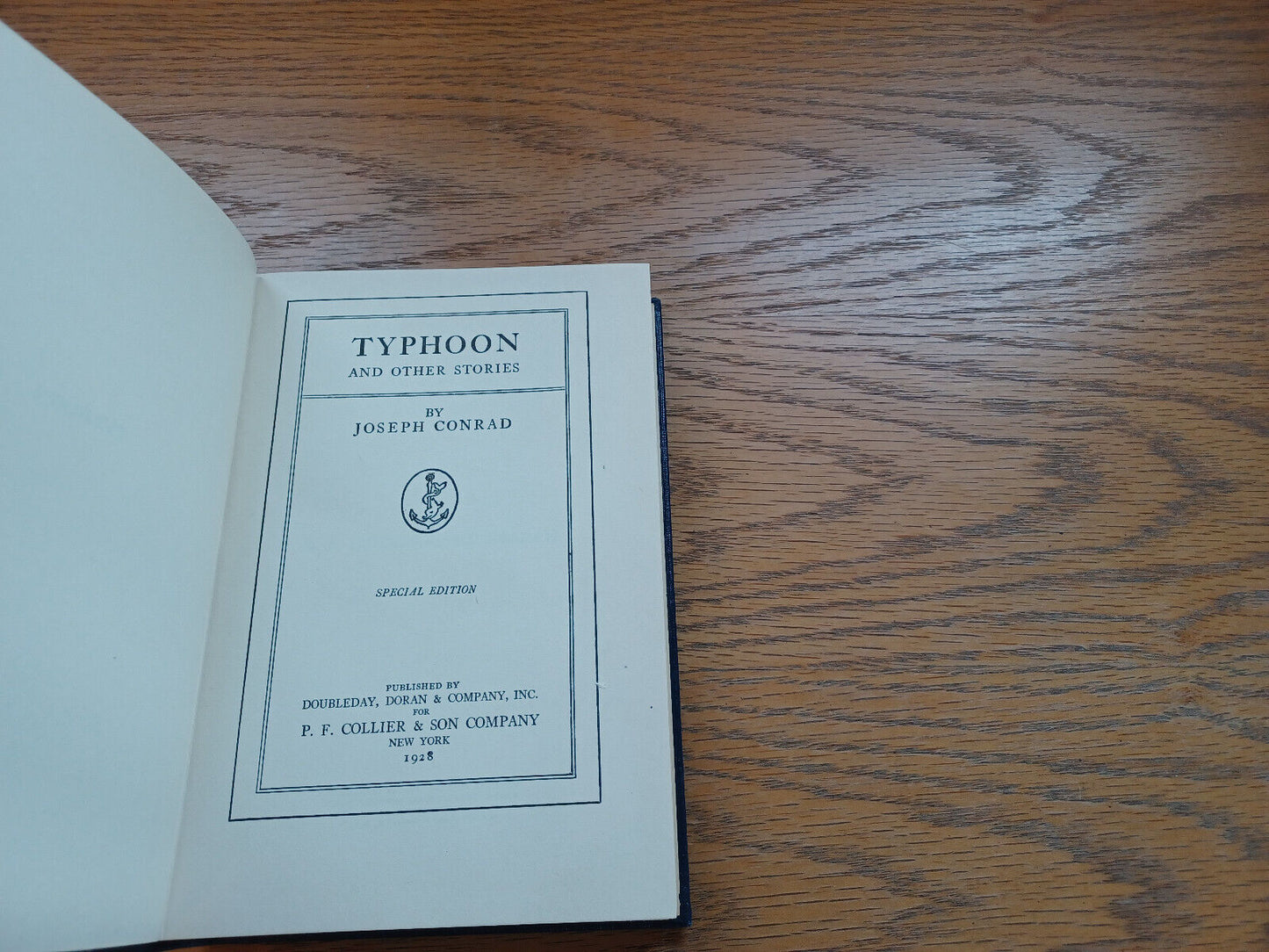 Typhoon And Other Stories By Joseph Conrad 1928