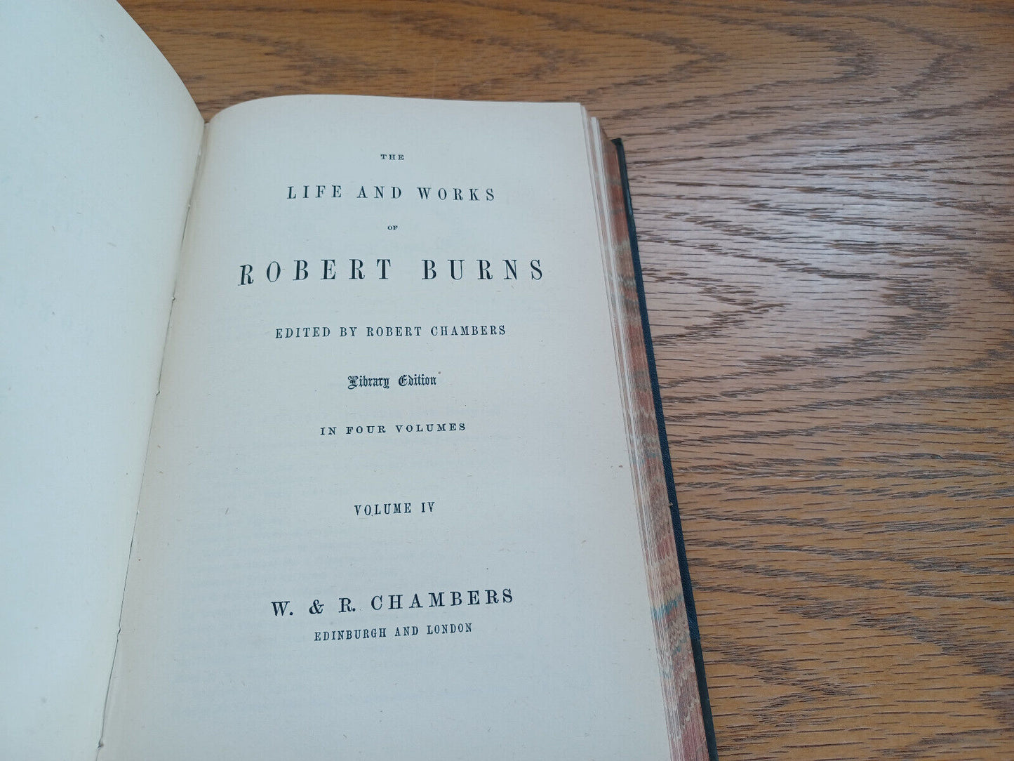 The Life And Works Of Robert Burns Volume Iii & Iv Library Edition