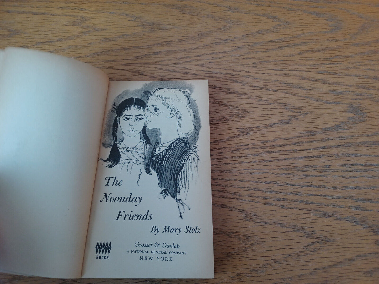 The Noonday Friends Mary Stolz 1970 Paperback Grosset & Dunlap