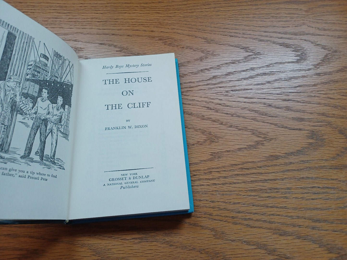 The Hardy Boys The House On The Cliff By Franklin Dixon 1959