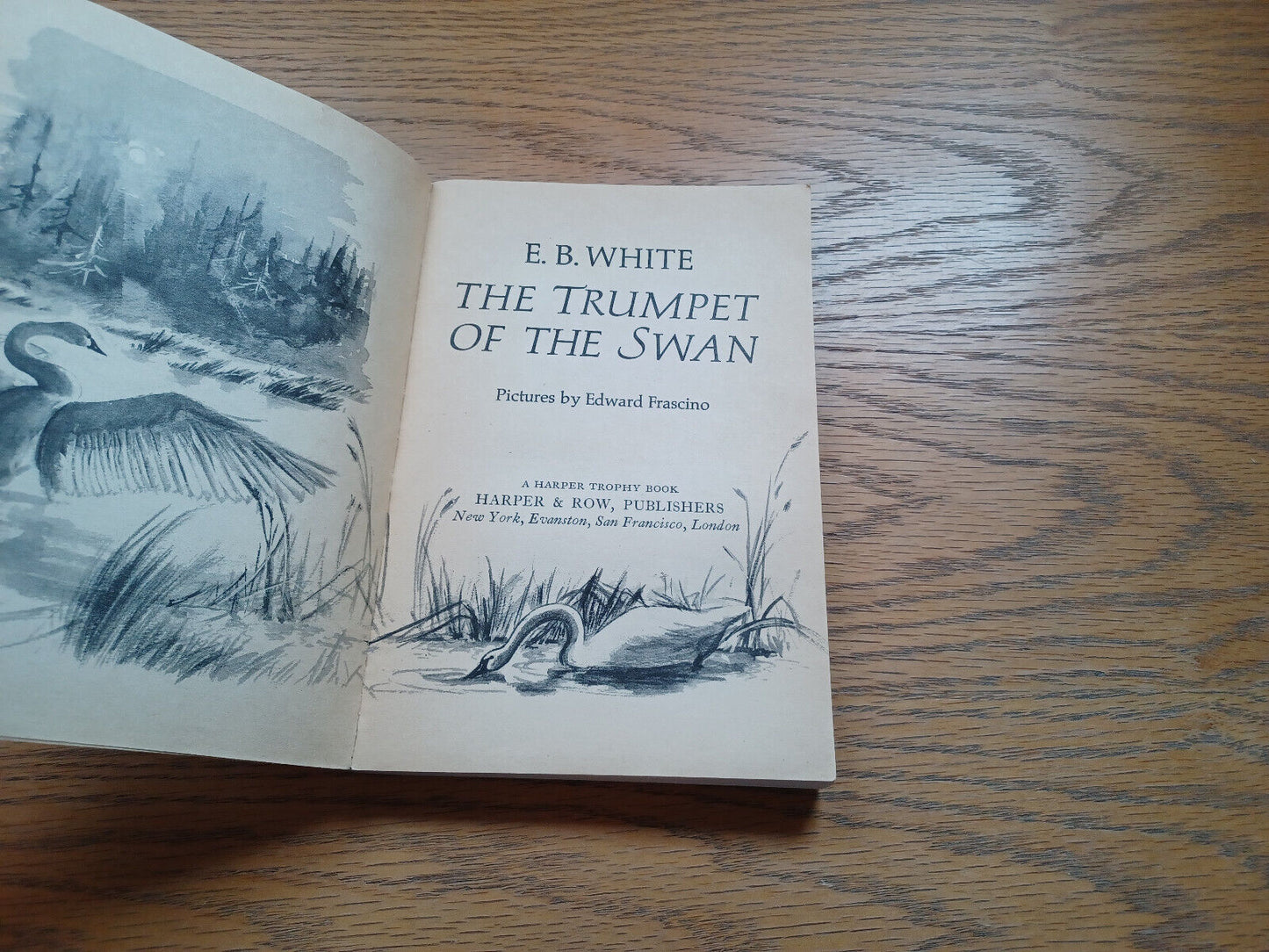 The Trumpet Of The Swan By E B White 1973