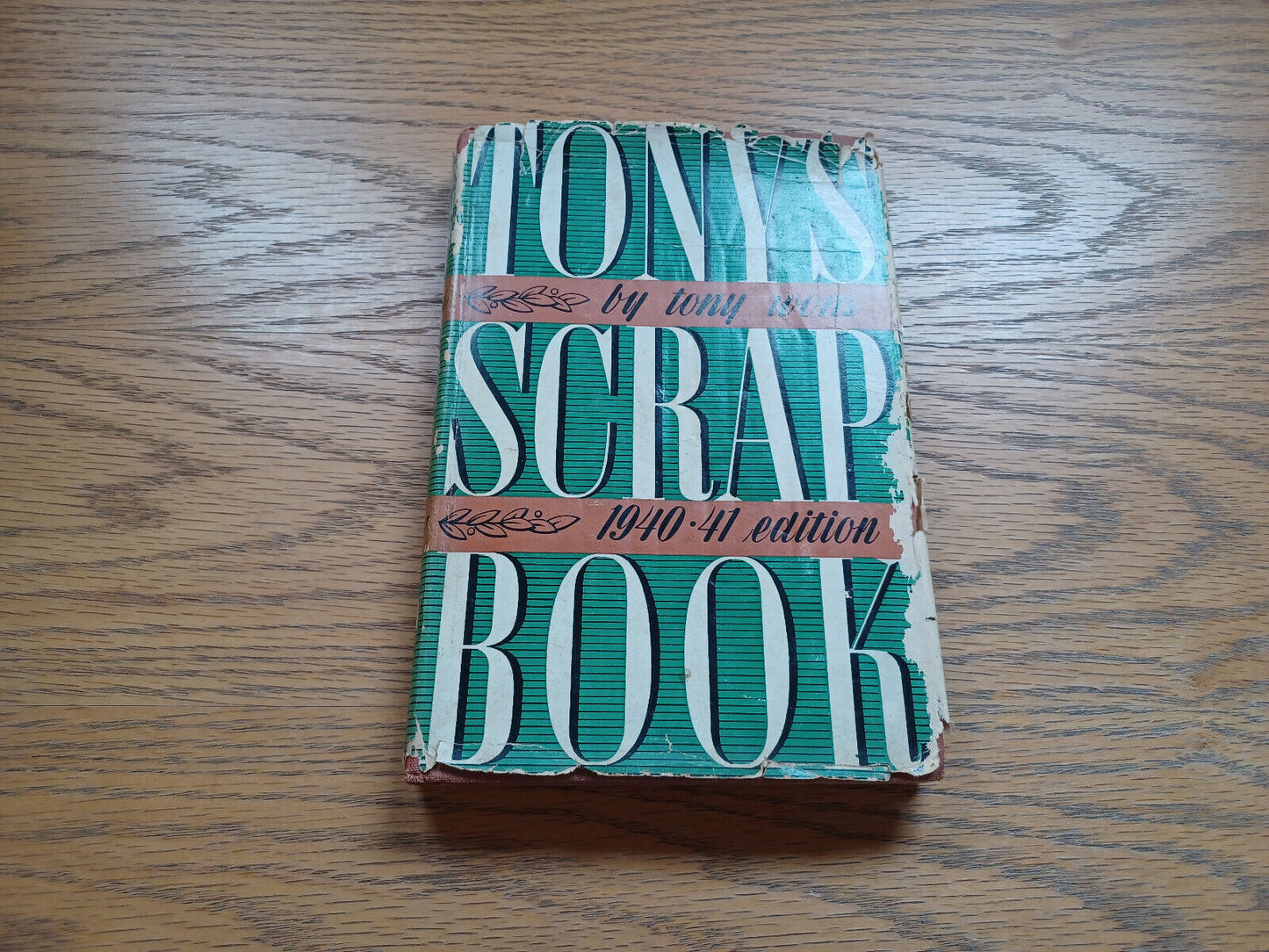 Tony'S Scrap Book By Anthony Wons 1940 Dust Jacket