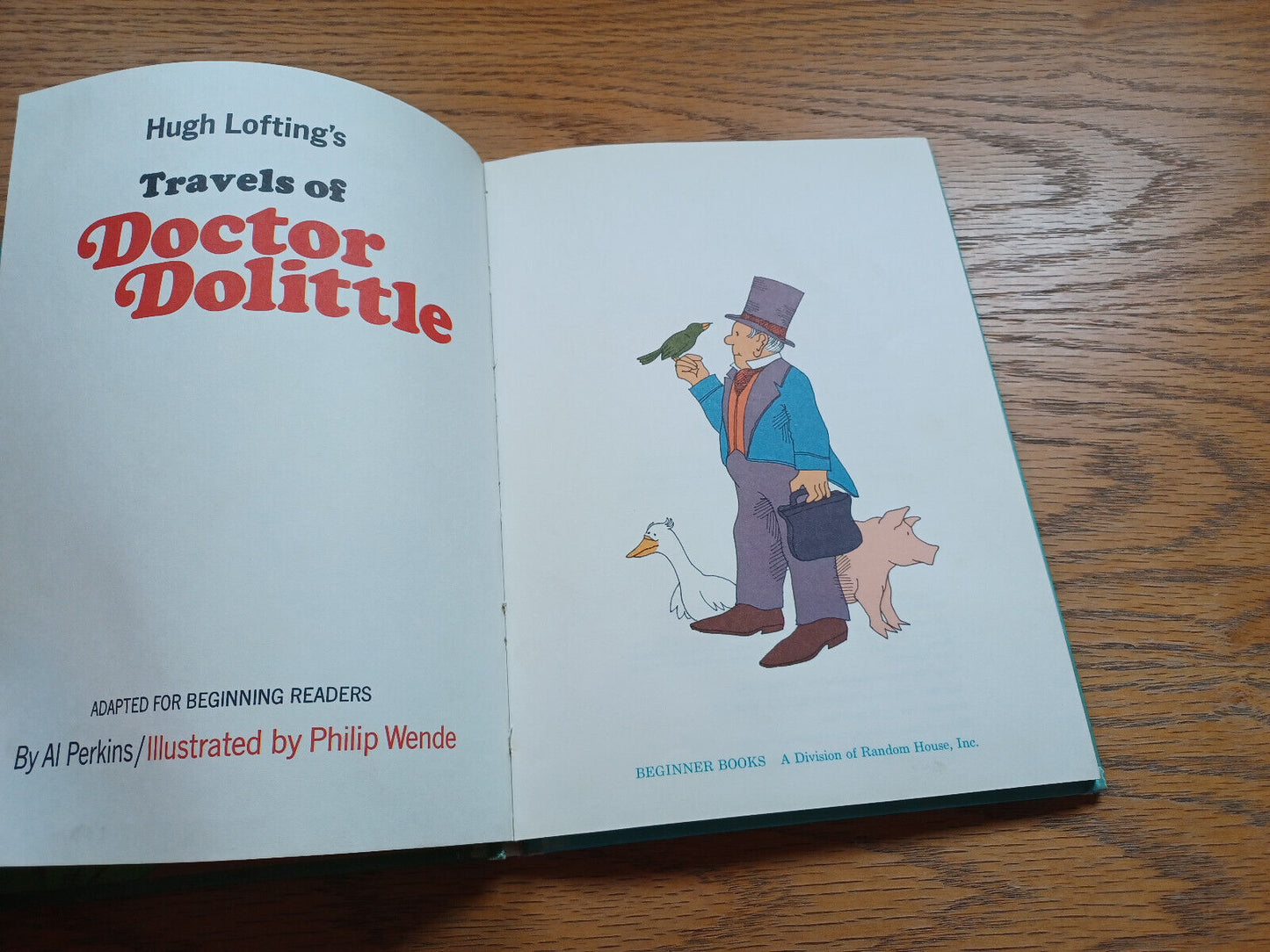 Travels Of Doctor Dolittle By Al Perkins 1967