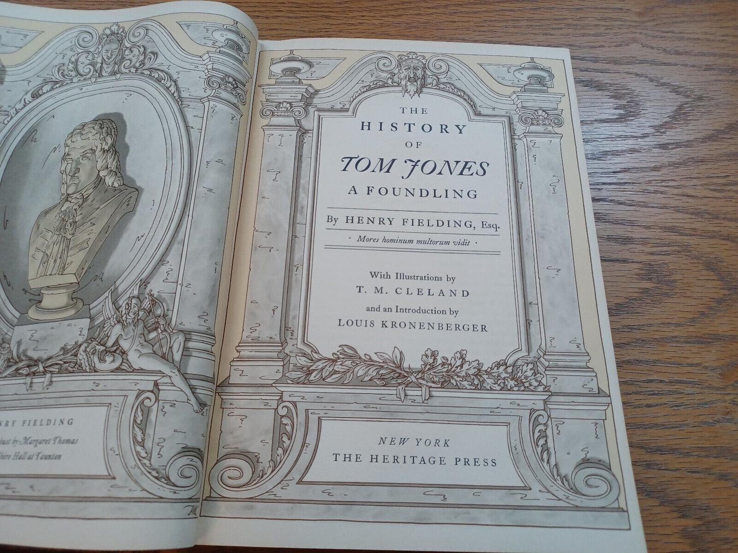 The History Of Tom Jones A Foundling By Henry Fielding 1952
