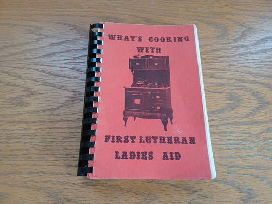 What’s Cooking With First Lutheran Ladies Aid Cookbook Glencoe Minnesota