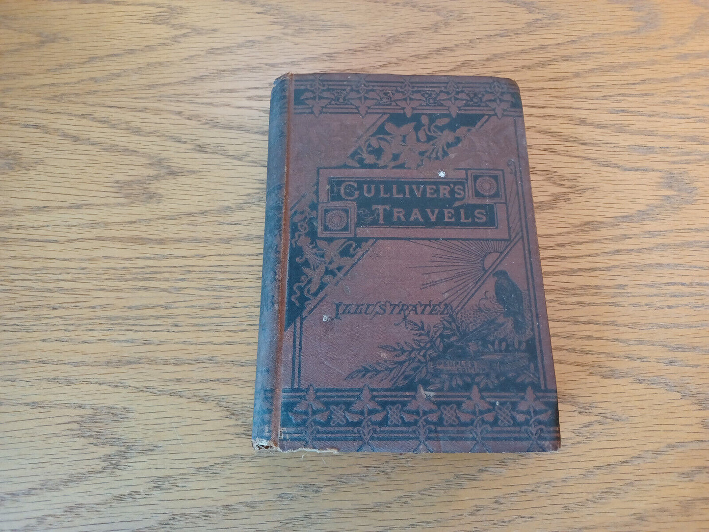 Travels Of Lemuel Gulliver Jonathan Swift American News Company Hardcover