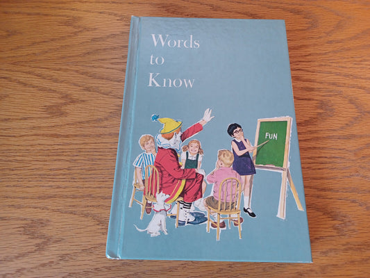 Words To Know Harry Bricker 1984 Yvonne Beckwith Hardcover Standard Educational