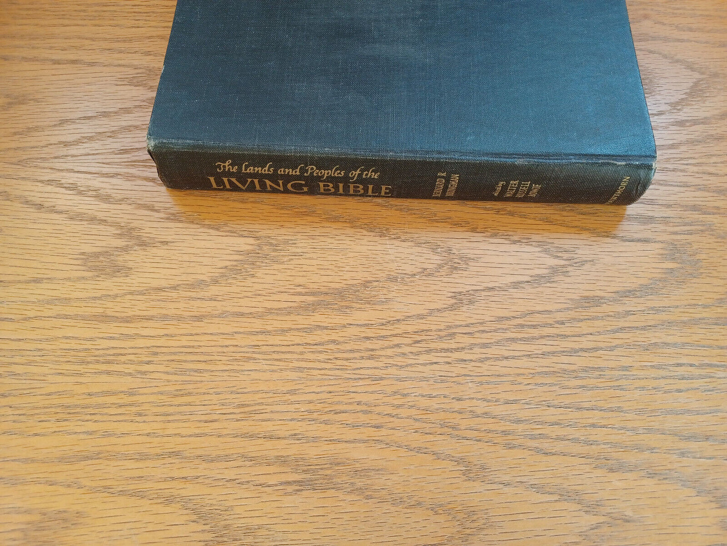 The Lands And Peoples Of The Living Bible By Bernard Youngman 1959 First Edition