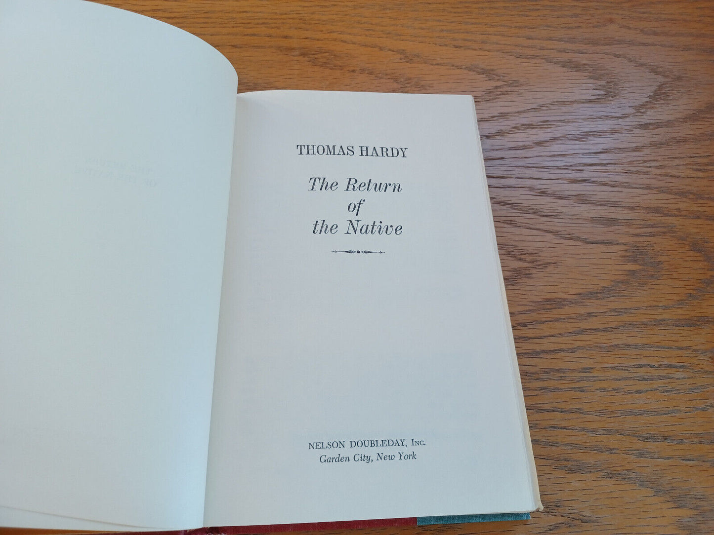 The Return Of The Native By Thomas Hardy