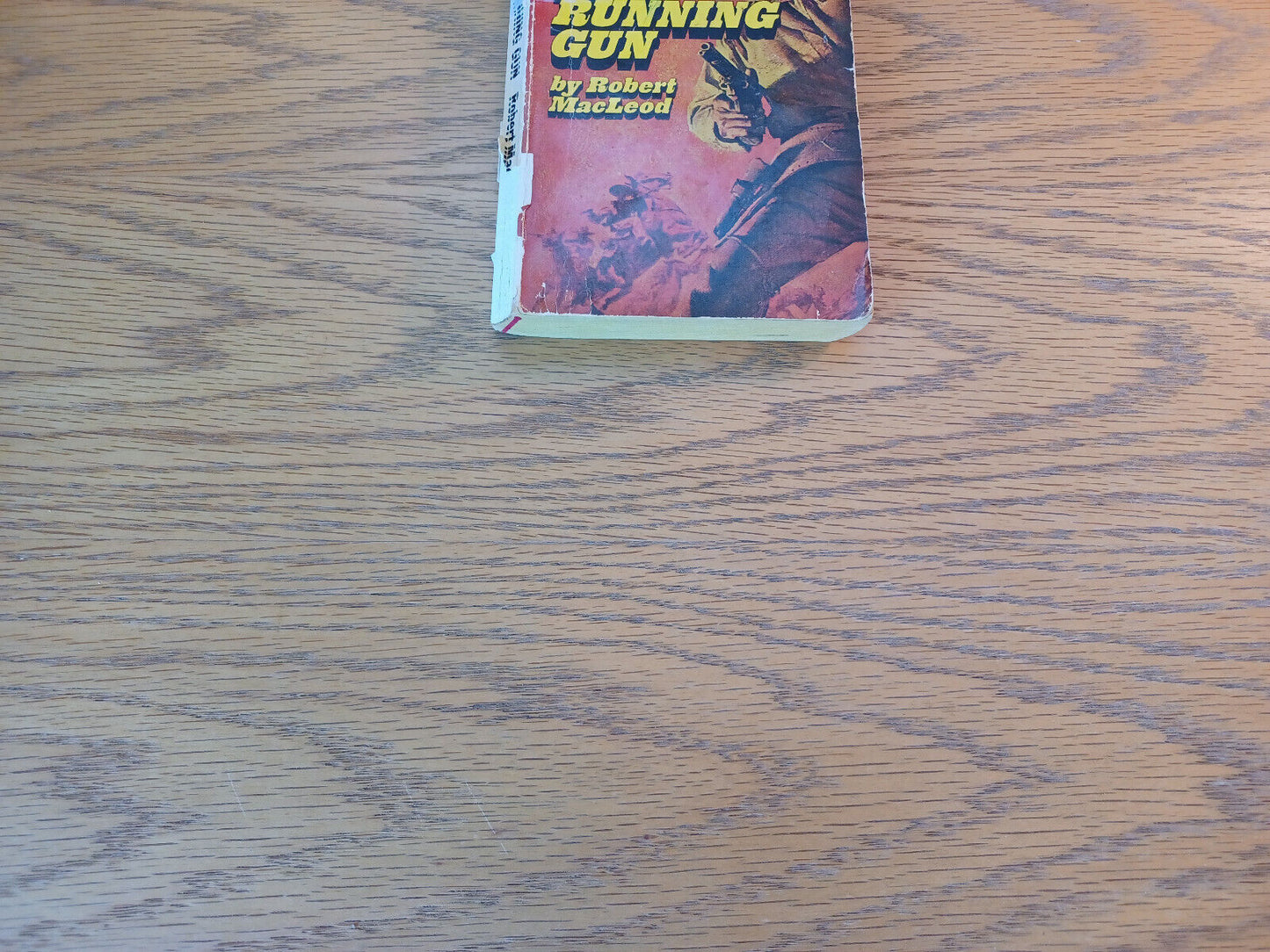 The Running Gun Robert MacLeod 1969 Paperback Fawcett