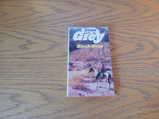 Zane Grey Black Mesa 1968 Pocket Books Paperback