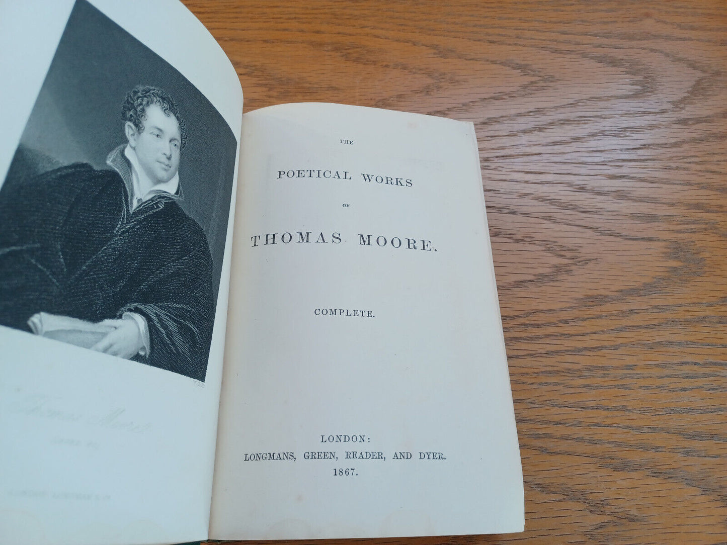 The Poetical Works Of Thomas Moore 1867