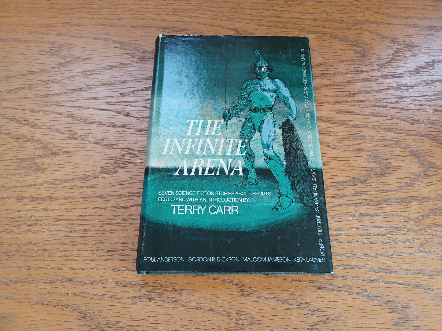 The Infinite Arena Terry Carr 1977 Book Club Edition Thomas Nelson