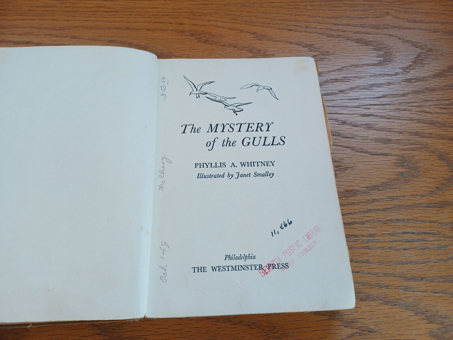 The Mystery Of The Gulls By Phyllis Whitney 1949