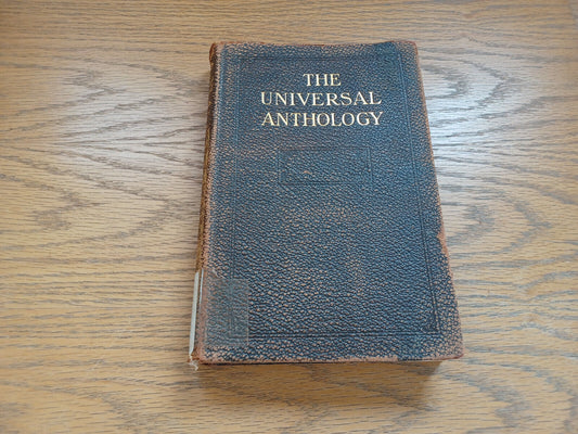 The Universal Anthology Volume 33 Index By Richard Garnett 1899 Library Ed