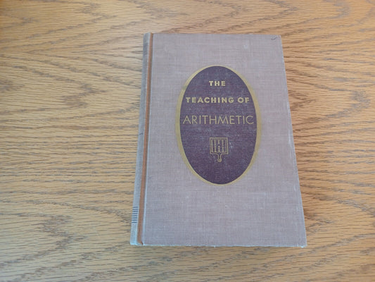 The Teaching Of Arithmetic Herbert F Spitzer 1948 Hardcover Houghton Mifflin