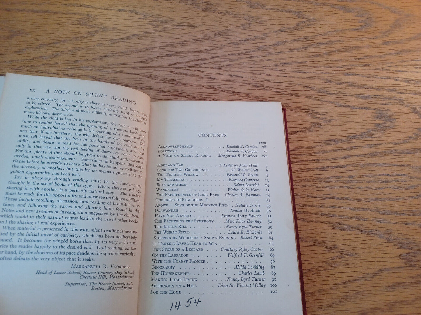 High And Far Randall J Condon Book Two Grade V 1927 Hardcover Little, Brown