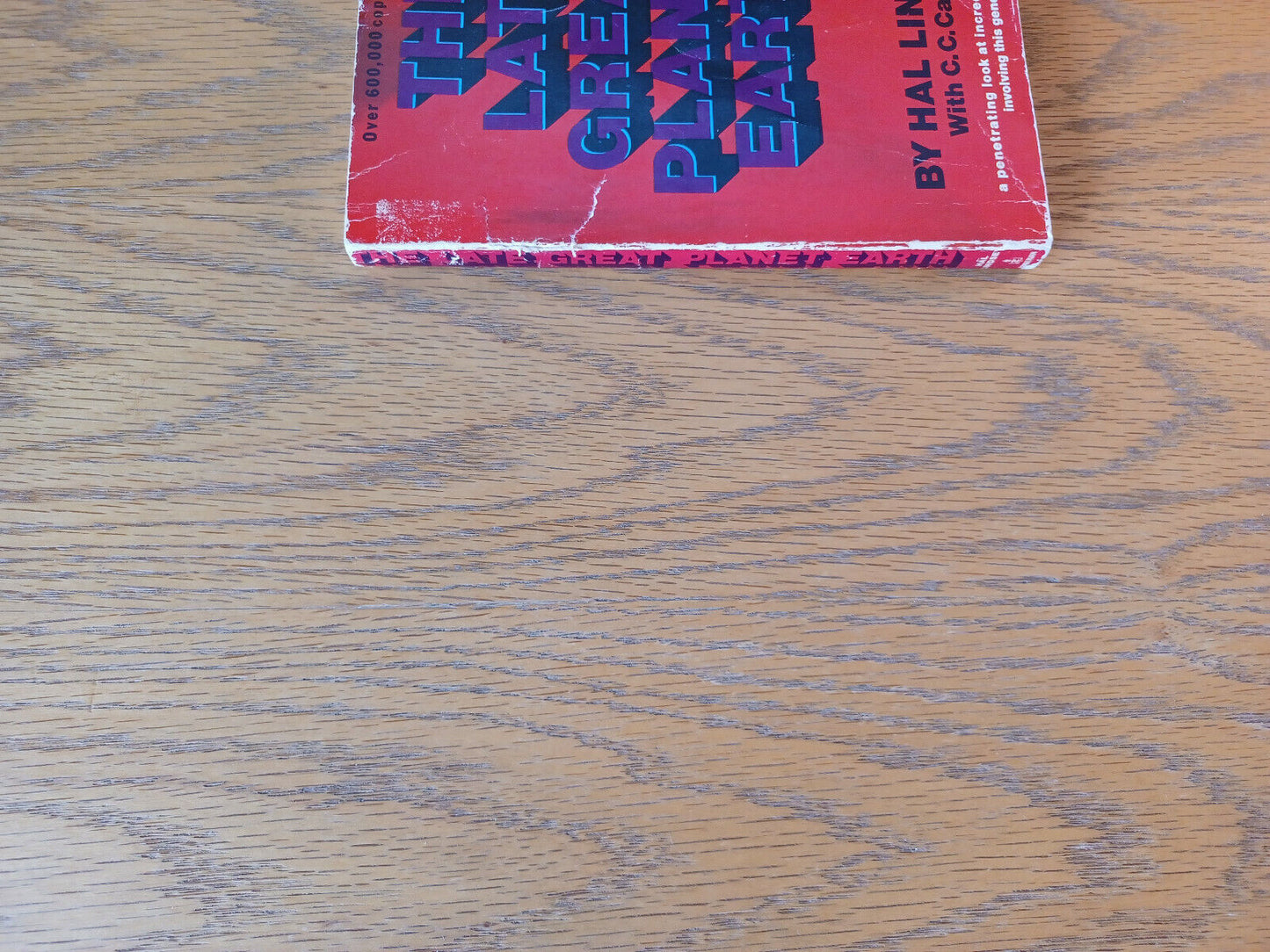 The Late Great Planet Earth Hal Lindsey 1971 Paperback Zondervan