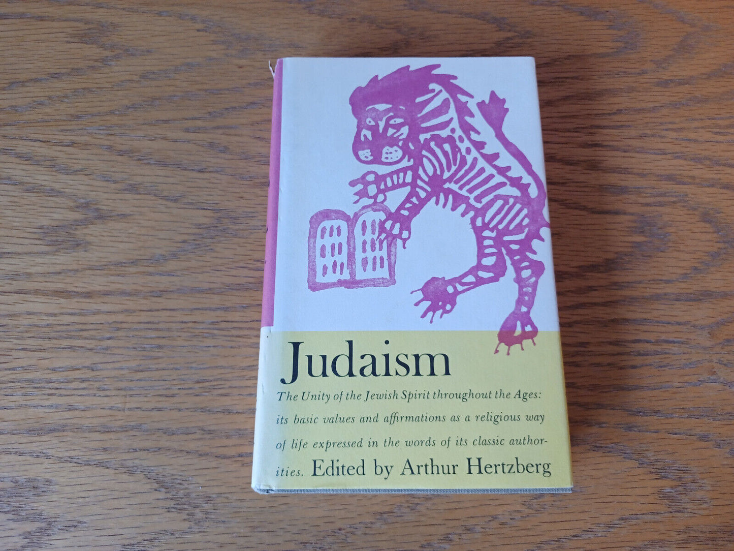 Judaism Arthur Hertzberg 1962 Hardcover Dust Jacket George Braziller