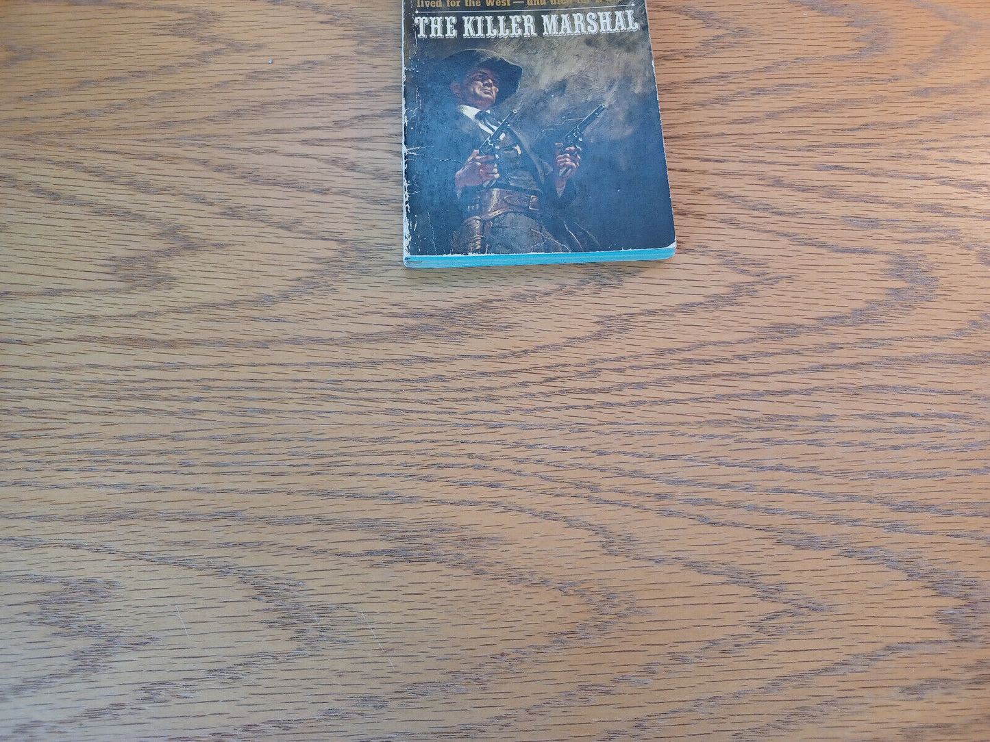 The Killer Marshal Wayne D Overholser 1963 Paperback Dell