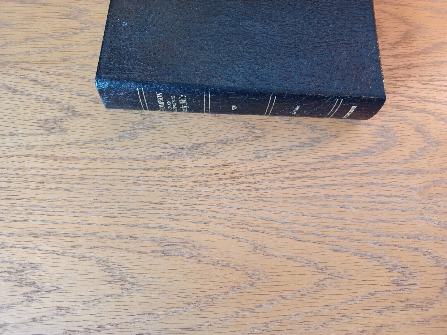 Thompson Chain Reference Study Bible Genuine Leather New International Version