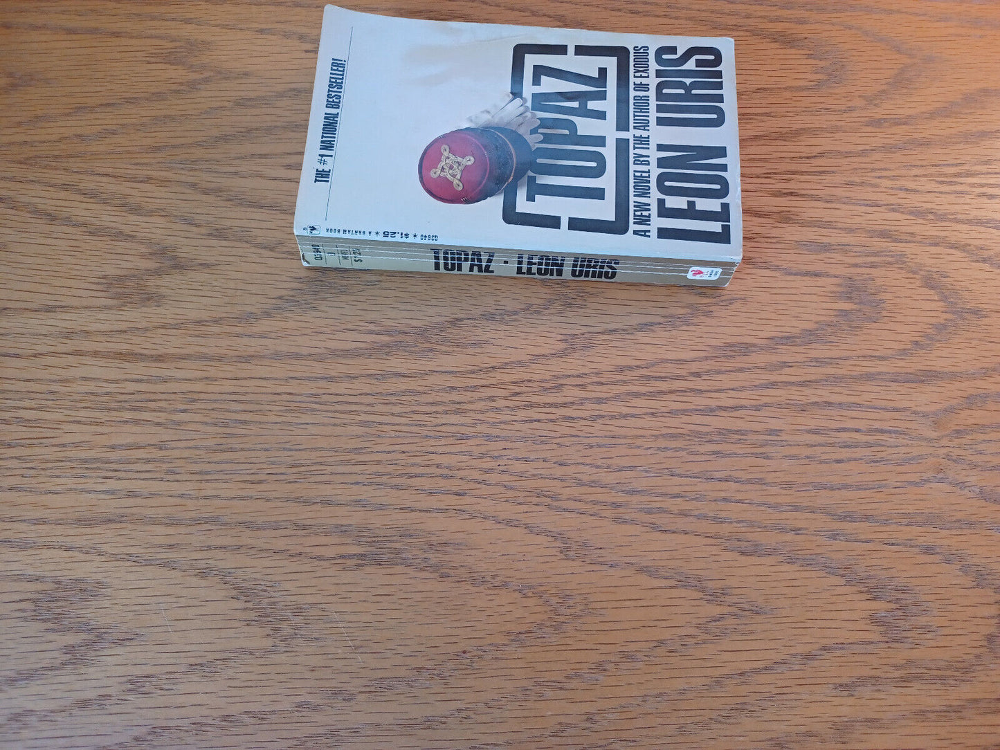 Topaz Leon Uris 1968 Paperback Bantam Books