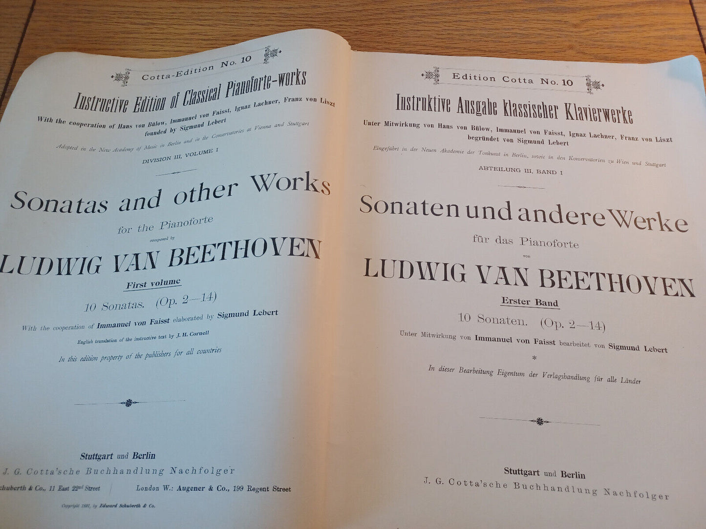 Instructive Edition Of Classical Pianoforte Works Ludwig Van Beethoven Vol 1