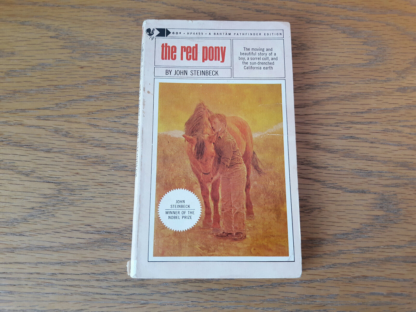 The Red Pony John Steinbeck 1966 Bantam Books Paperback